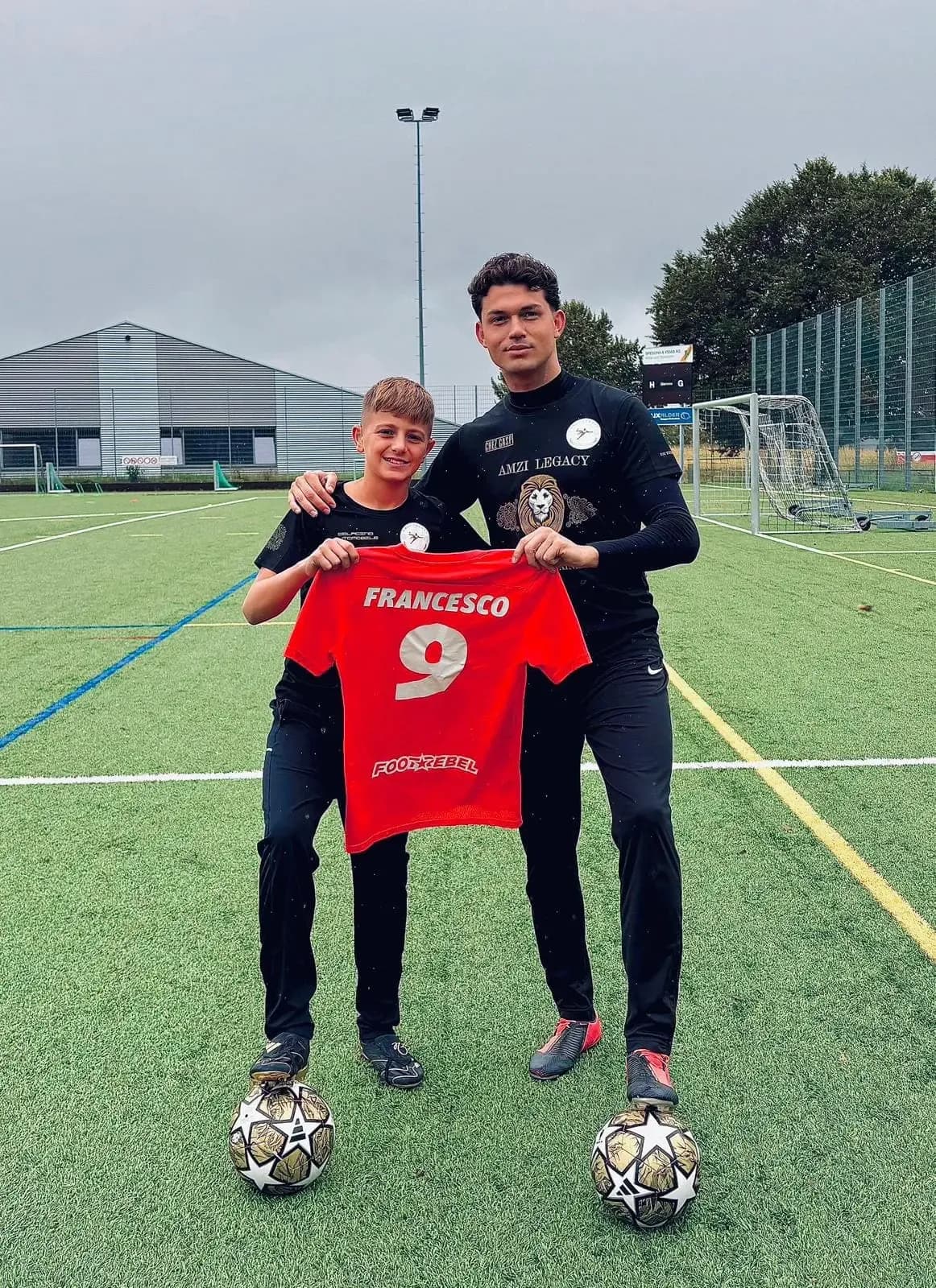 Spieler im Trikot von Footrebel